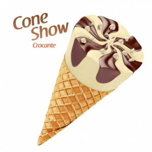 sorvete mareni cone show crocante